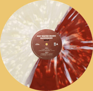 Split Color with Full Coverage Splatter